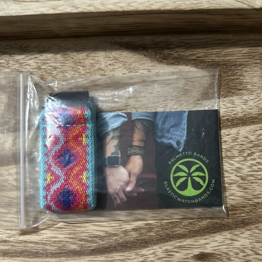 NEW Elastic Patterned Watch Band for Garmin Vivoactive 3, 3s & Music (20mm).